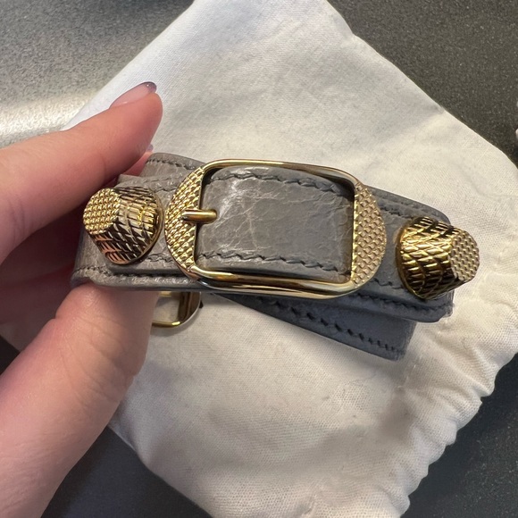 Balenciaga Leather Bracelet - Picture 1 of 3